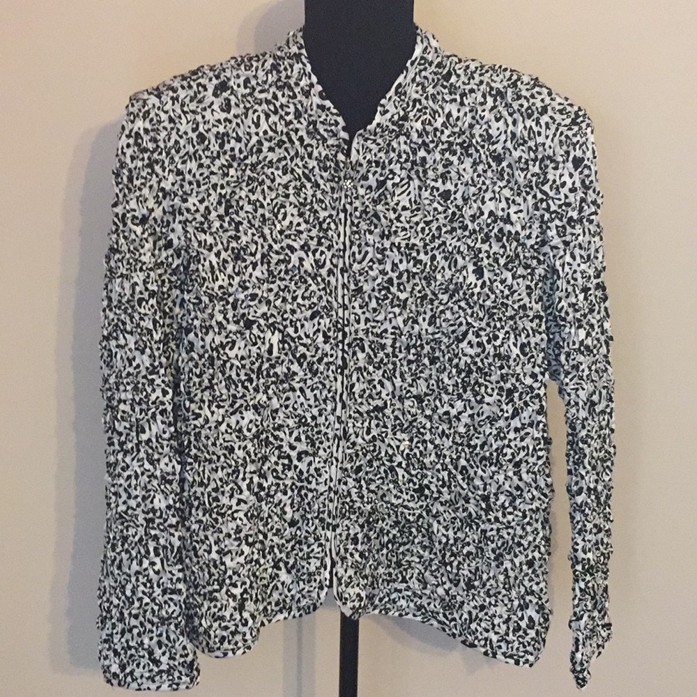 Collection Dressbarn Animal Print Jacket